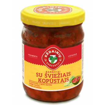 Borsch "Kedainiu" con cavolo fresco (480 g)